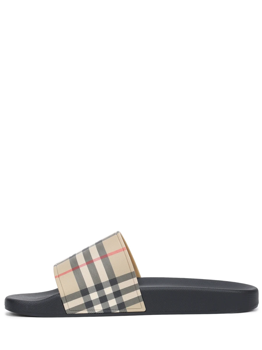 Шлепанцы резиновые BURBERRY 8056942 A7028 Черный  Фото 3
