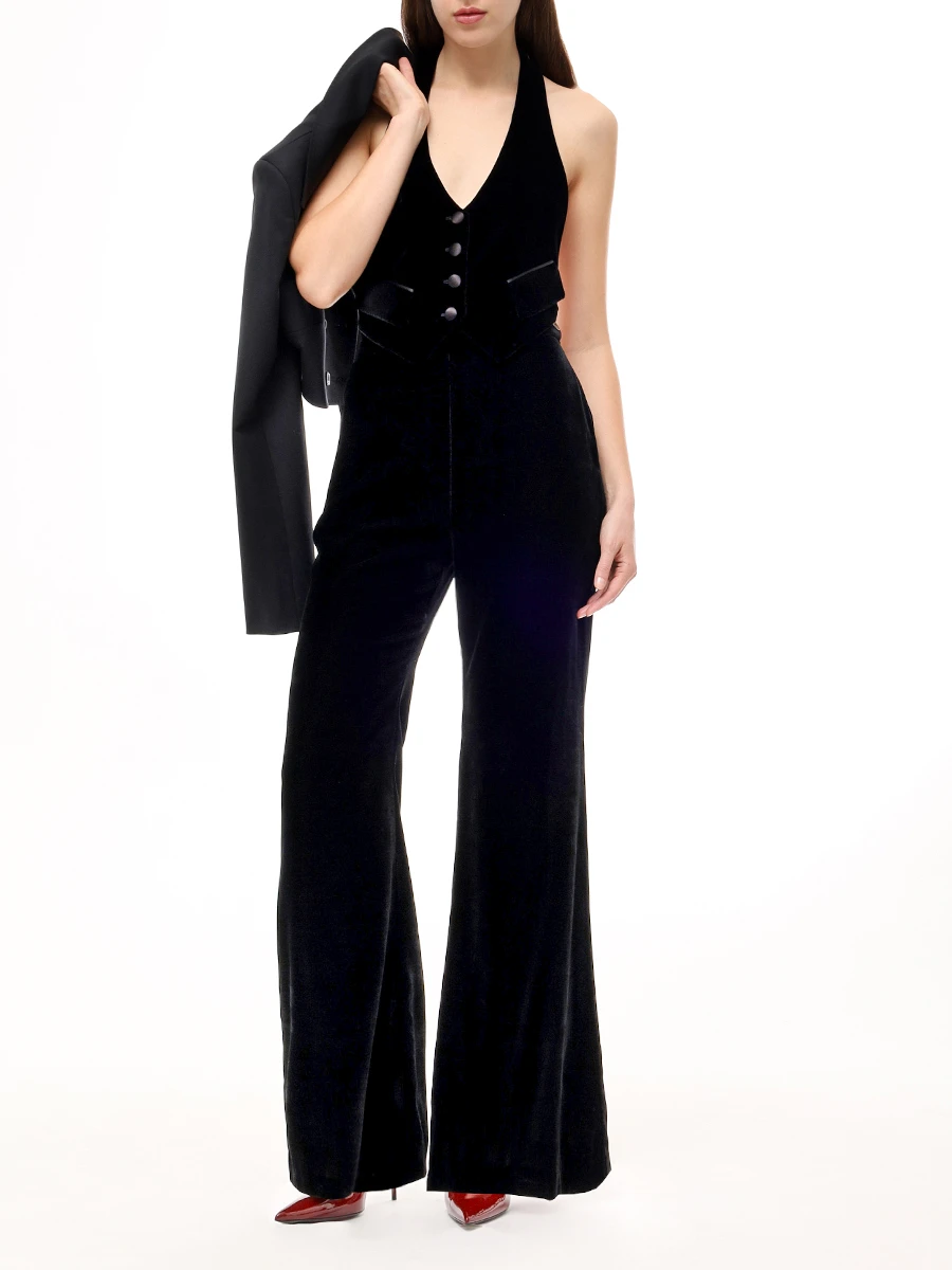 Жилет из вискозы TOM FORD WA0025-FAX1113 LB999 Черный  Фото 2