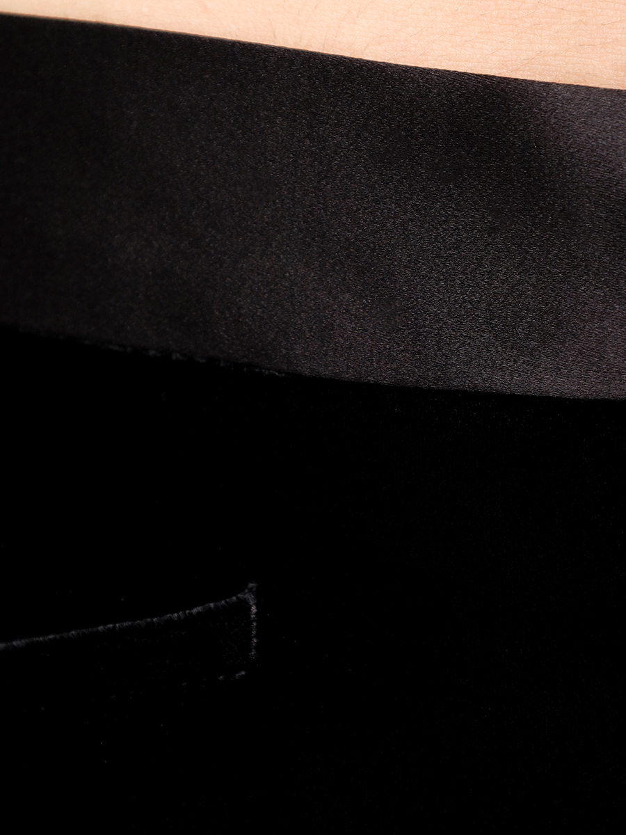 Брюки бархатные TOM FORD PAW585-FAX1113 LB999 Черный  Фото 6