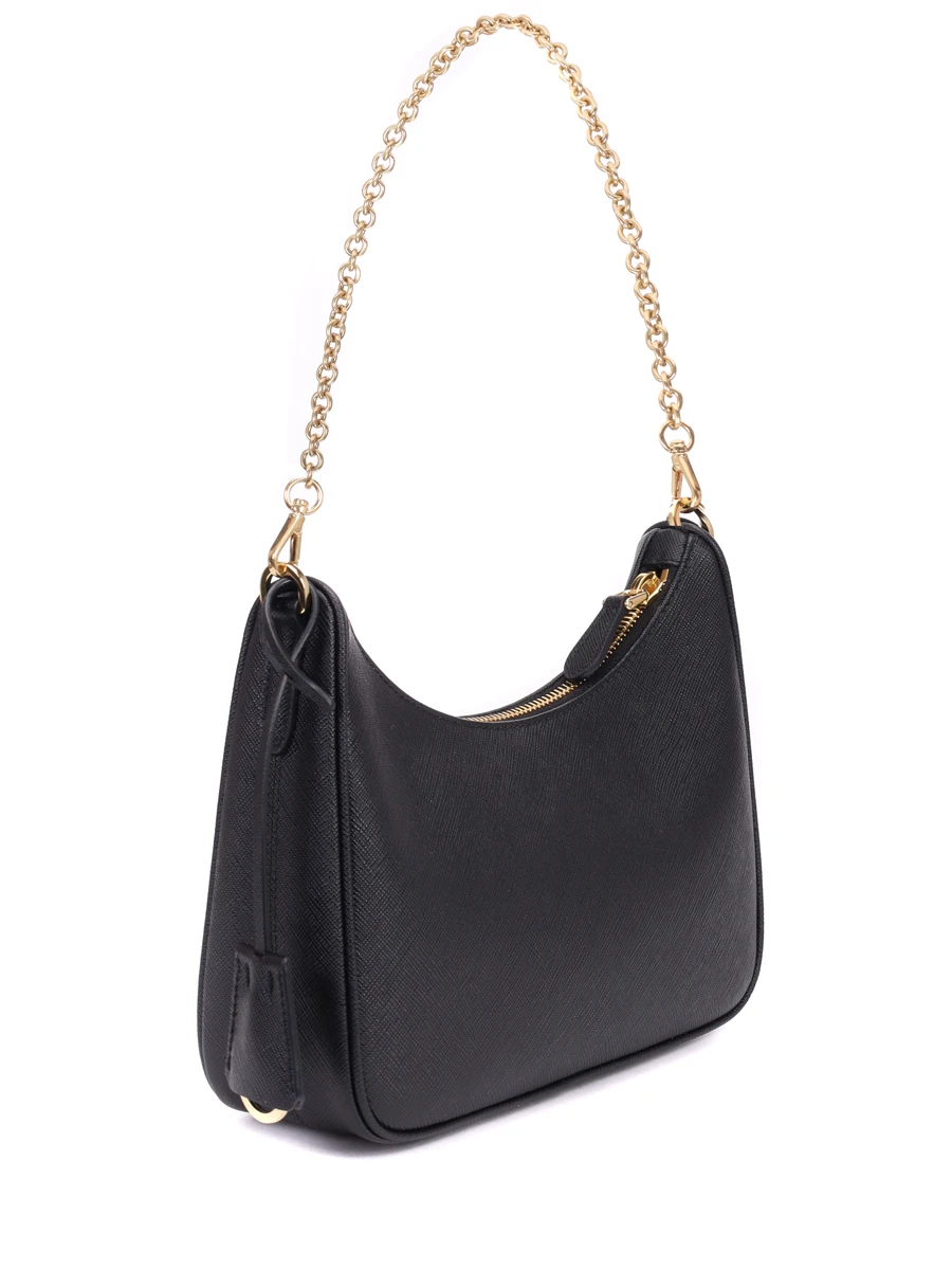 Сумка кожаная PRADA 1BH204VV2MNZV F0632 Черный  Фото 4