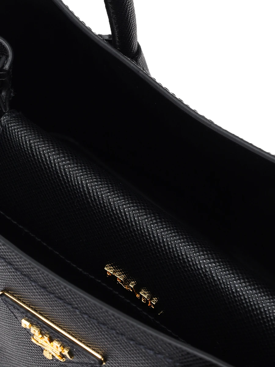 Сумка кожаная PRADA 1BG887VOOG2A4A F0002 Черный  Фото 4