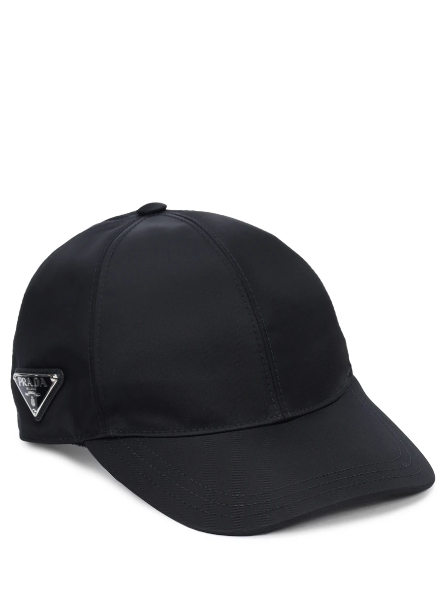 Бейсболка с логотипом PRADA 1HC2742DMI F0002 Черный 