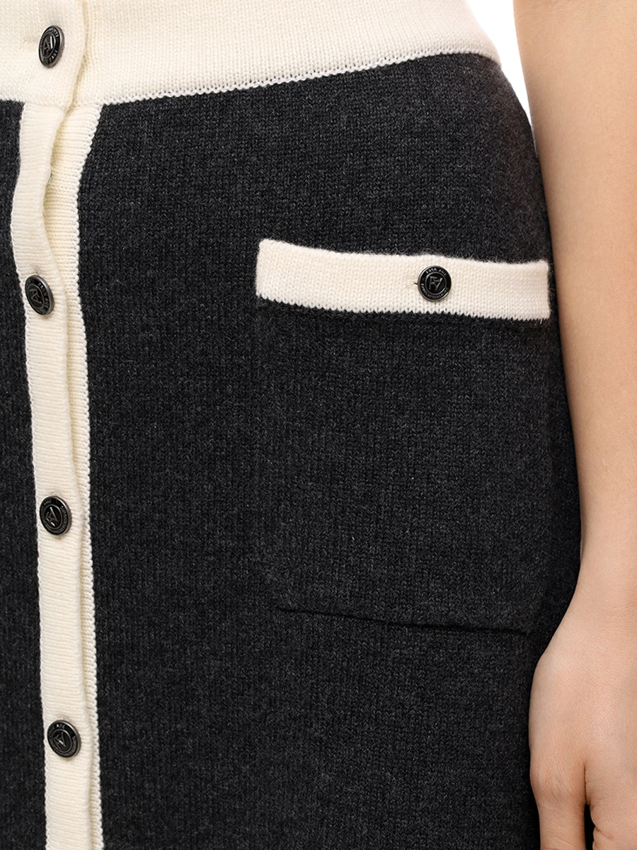 Костюм кашемировый FREE AGE W25.JK090.3004/W25.SK068.3004.991 Серый  Фото 8