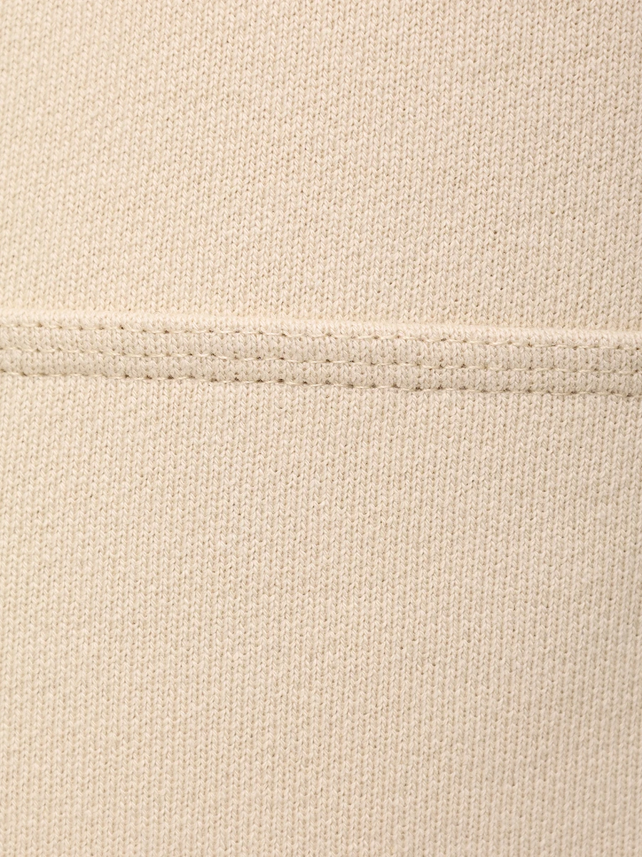 Худи хлопковое BURBERRY 8103513 C1740 Бежевый  Фото 6