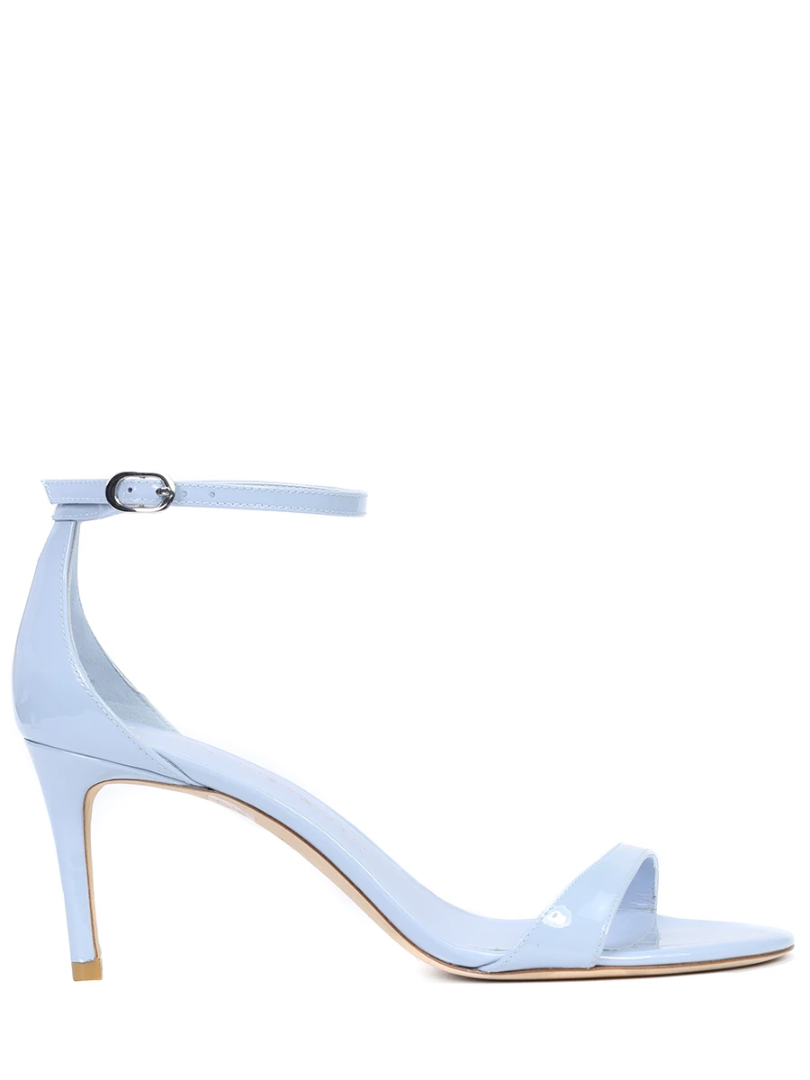 

Босоножки кожаные, Голубой, SJ989WUZ