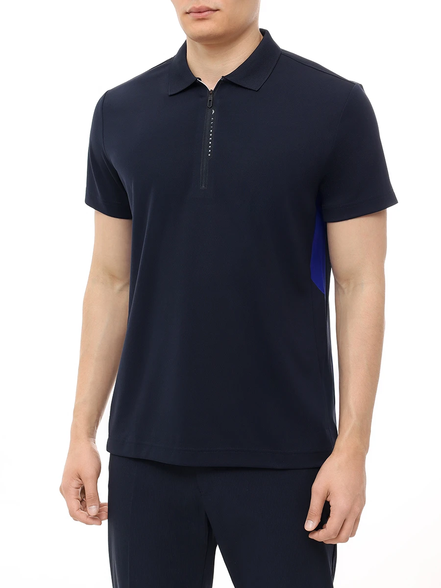 Поло Regular Fit J.LINDEBERG GMJT10800/6855 Синий  Фото 4