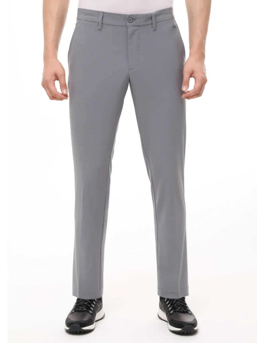Брюки однотонные J.LINDEBERG GMPA1104130/U244 Серый  Фото 4