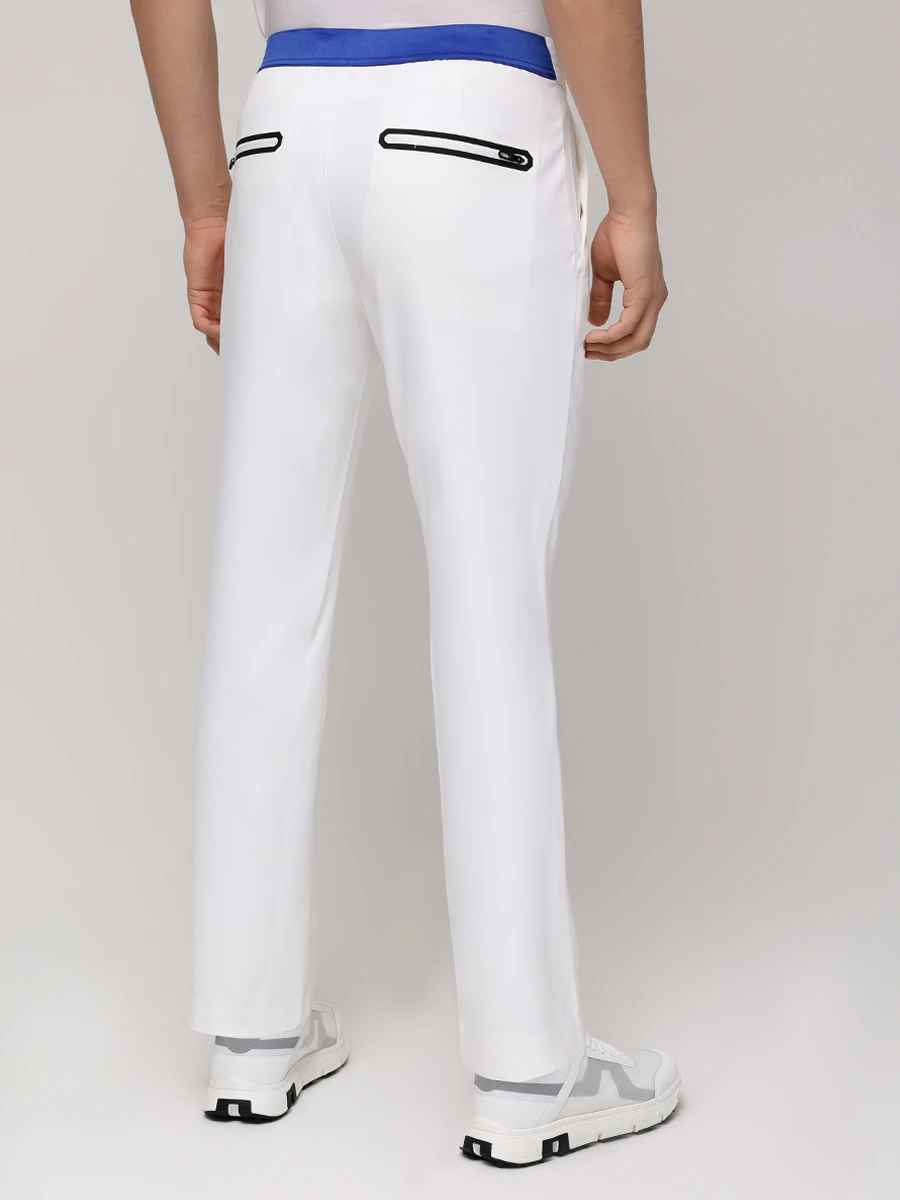 Брюки однотонные J.LINDEBERG GMPA1101430/0000 Белый  Фото 3