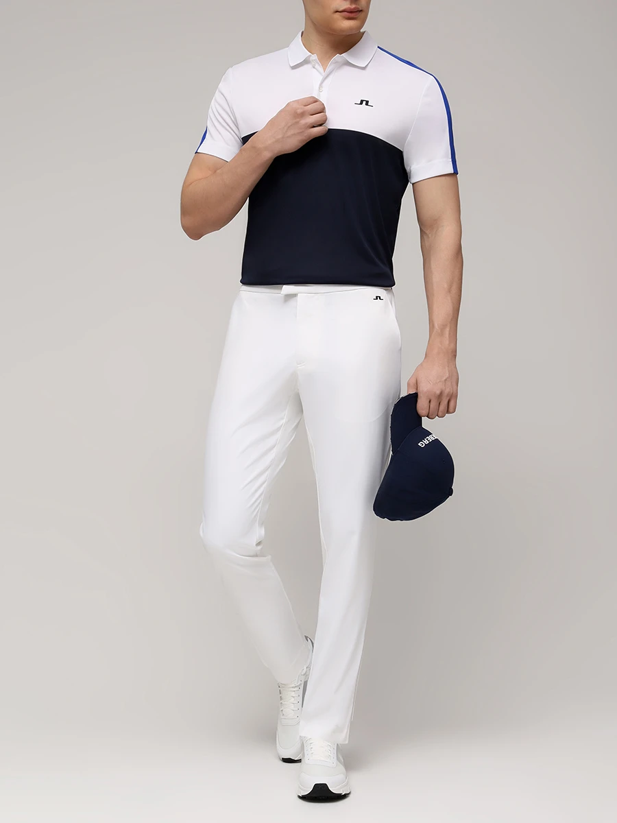 Поло Regular Fit J.LINDEBERG GMJT11158/6855 Белый  Фото 2