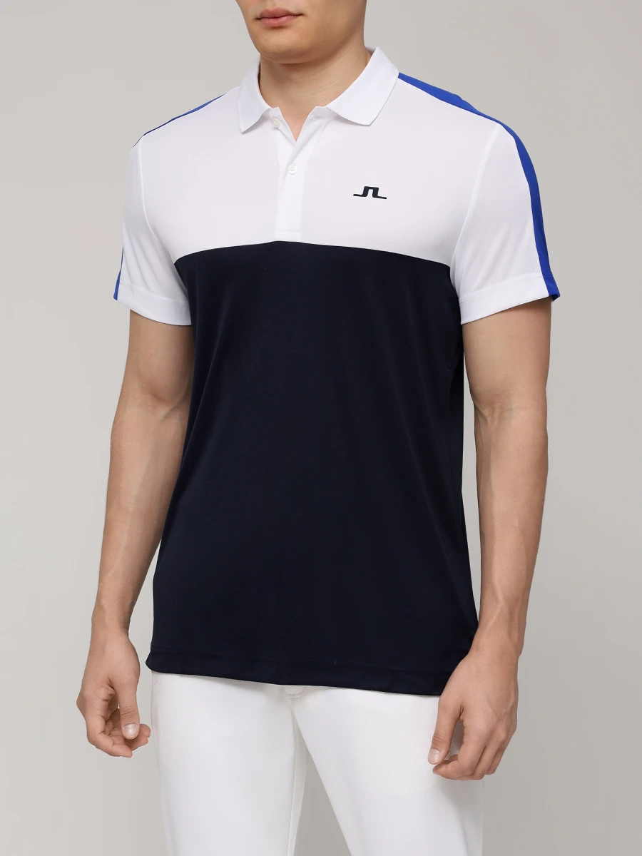 Поло Regular Fit J.LINDEBERG GMJT11158/6855 Белый  Фото 4