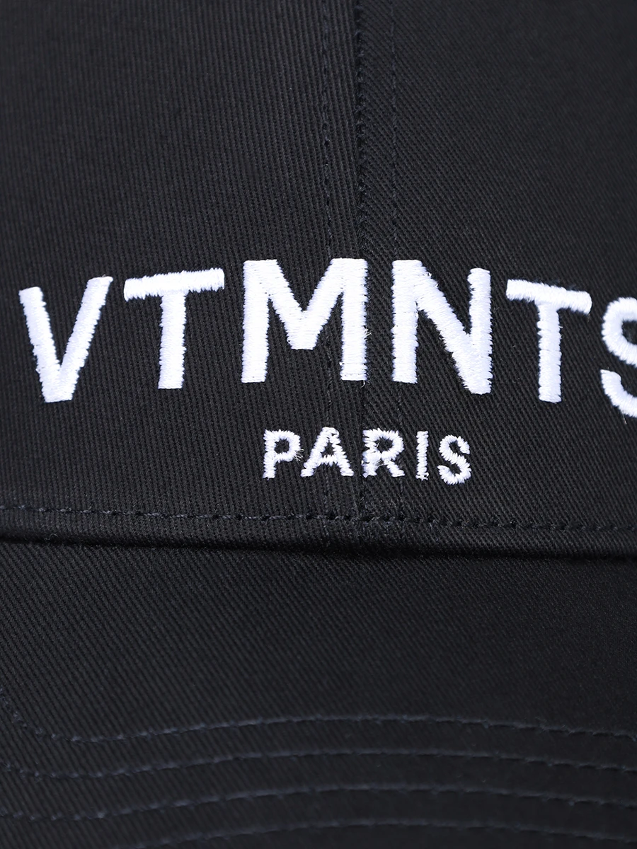 Бейсболка хлопковая VETEMENTS VL22CA100BW Принт  Фото 3