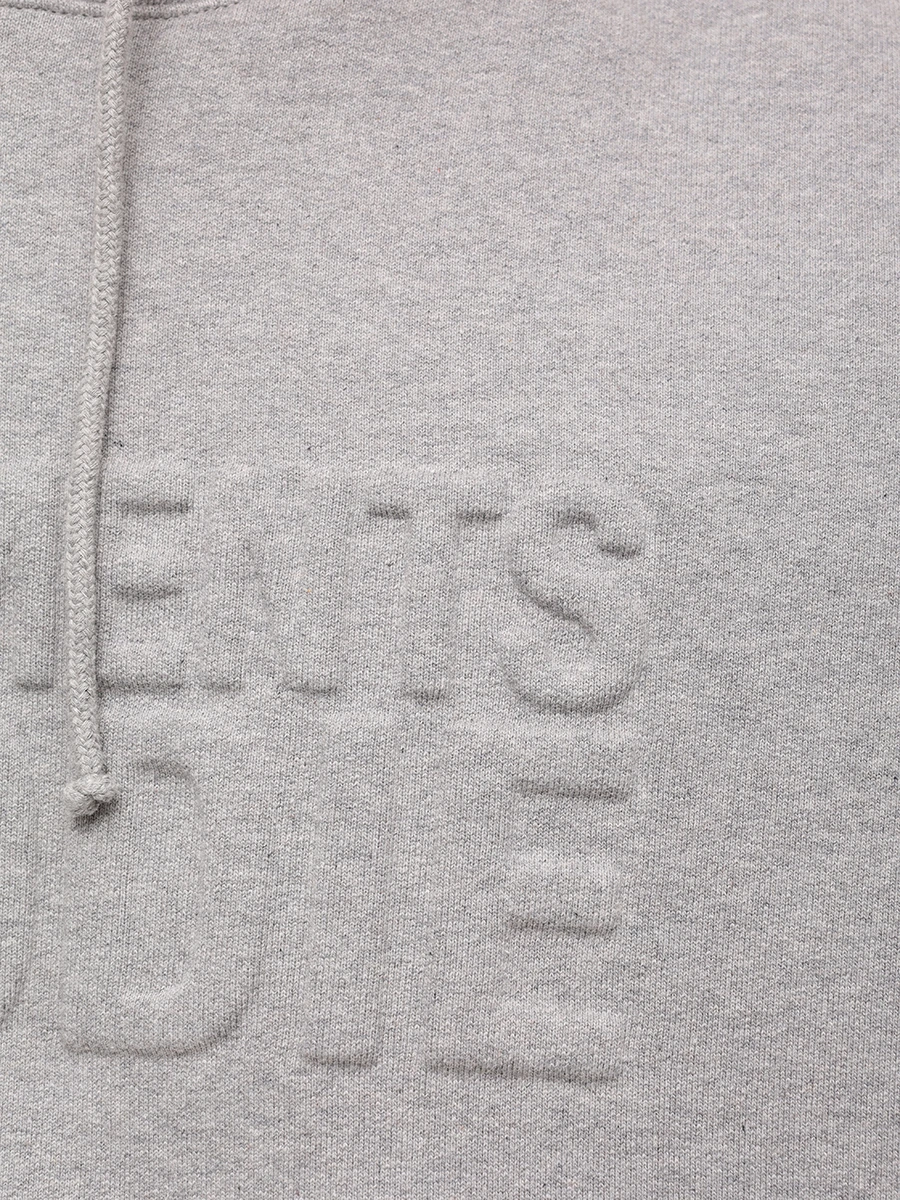 Худи хлопковое VETEMENTS UA65HD370G Серый  Фото 6