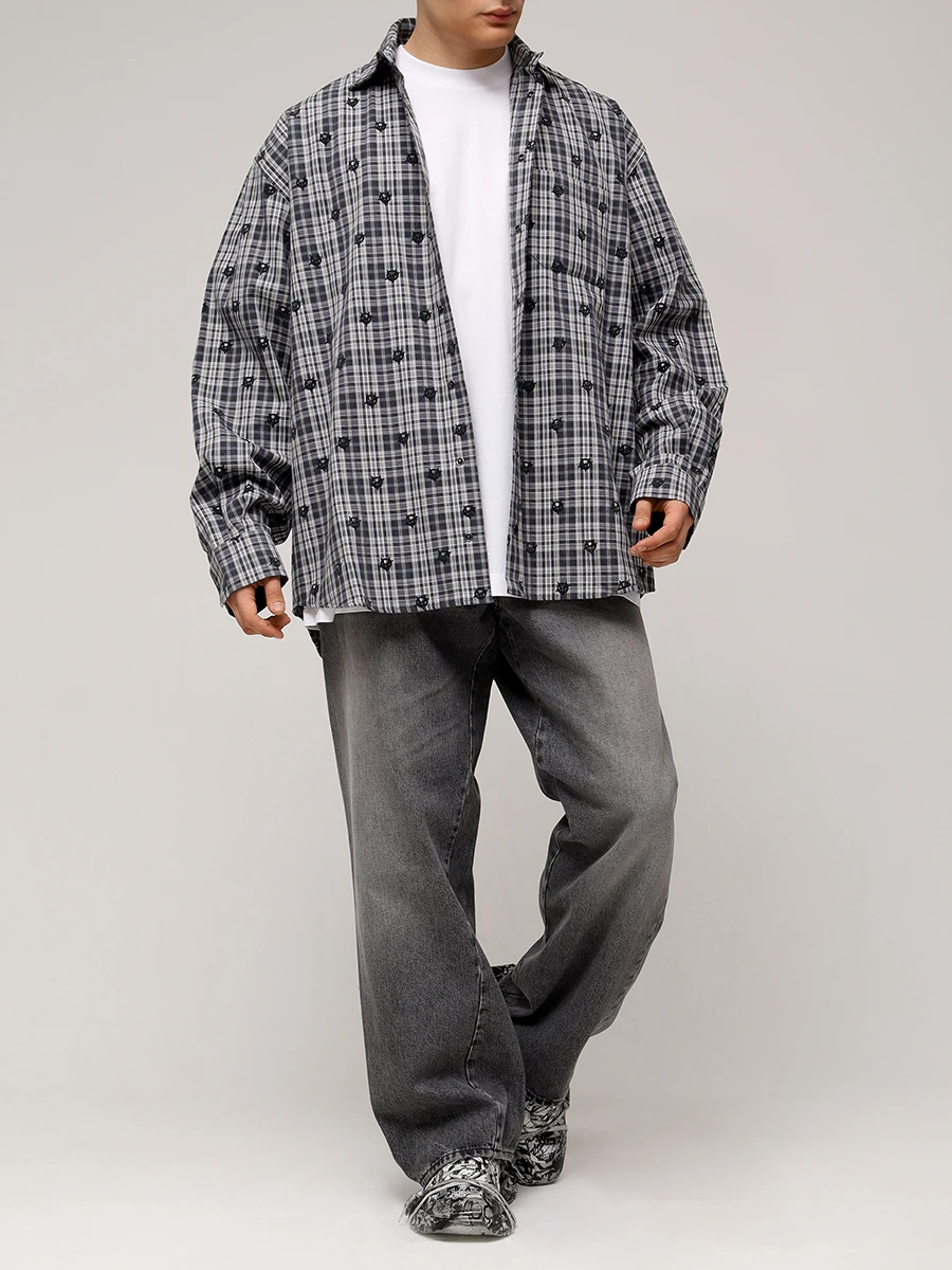 Футболка хлопковая VETEMENTS UA65TR100W Белый  Фото 2