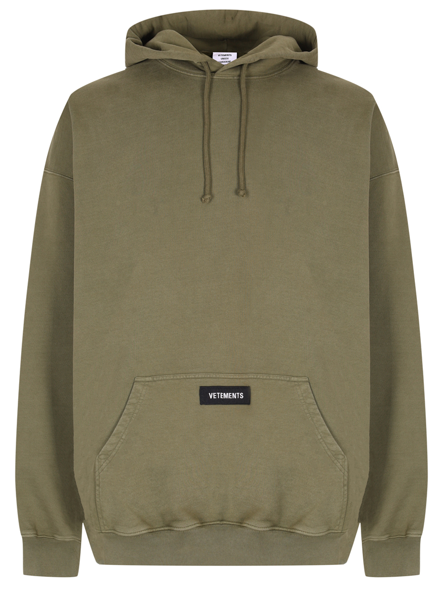 Худи хлопковое VETEMENTS