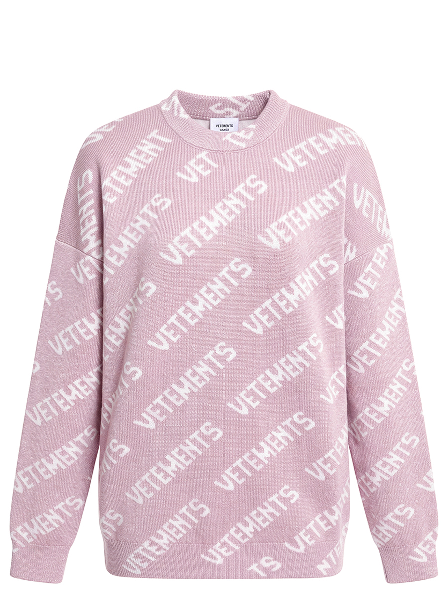 Джемпер из вискозы и шерсти VETEMENTS