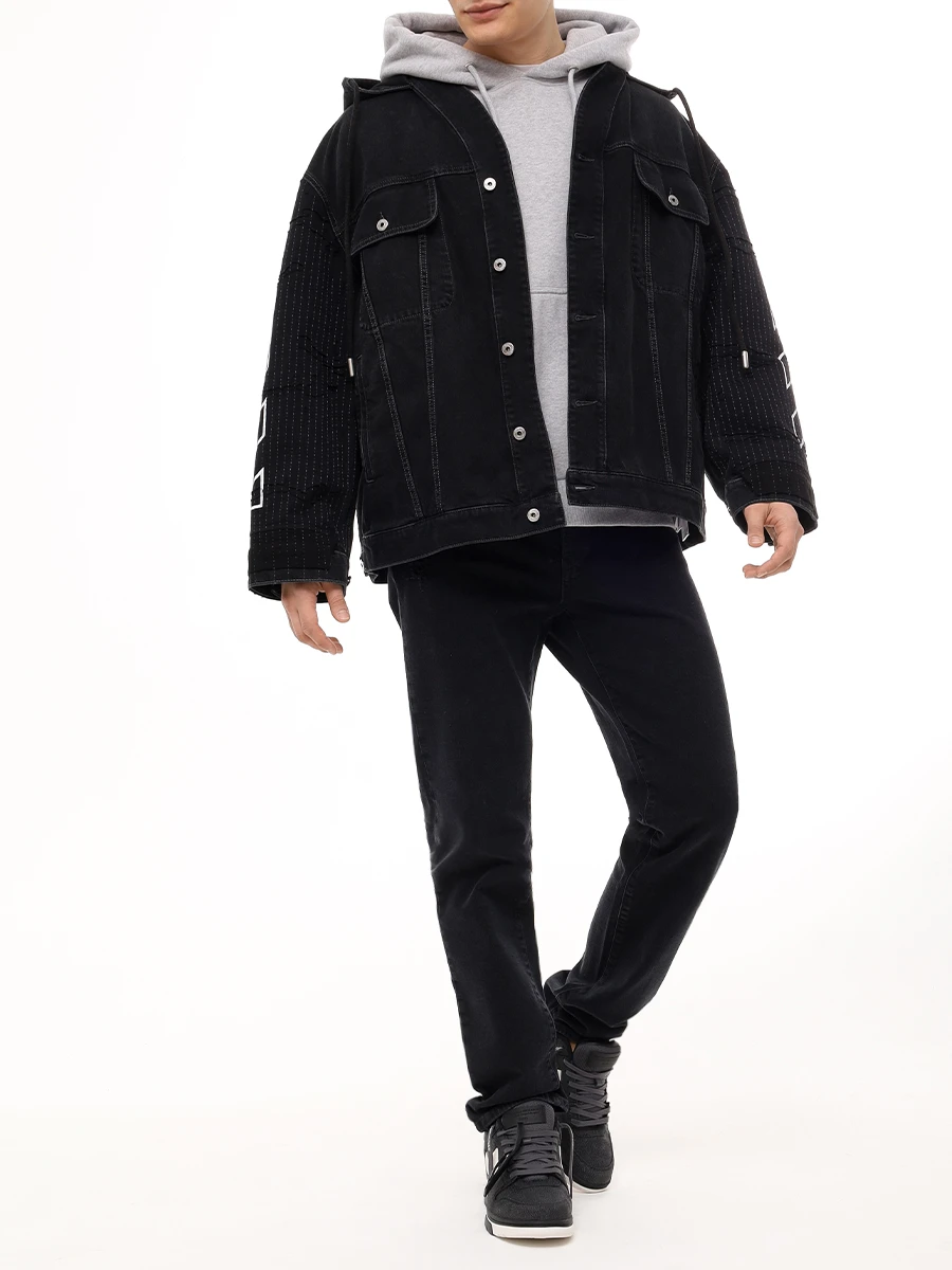 Худи хлопковое OFF-WHITE OMBB085F24FLE00H 0584 Принт  Фото 2