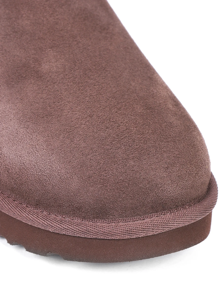 Угги замшевые на меху UGG 1016222-BCDR BURNTCEDAR Коричневый  Фото 5