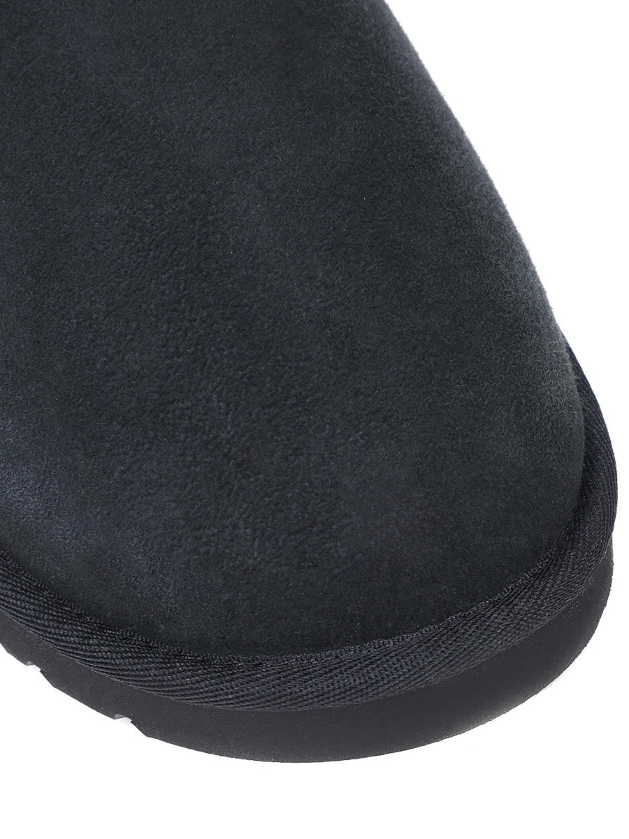 Угги замшевые на меху UGG 1002072-BLK BLACK Черный  Фото 5