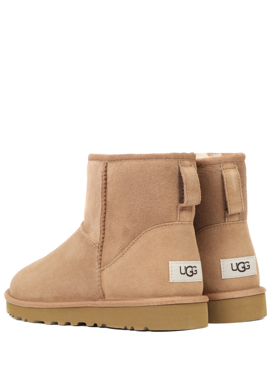 Угги замшевые на меху UGG 1002072-CHE CHESTNUT Рыжий  Фото 4