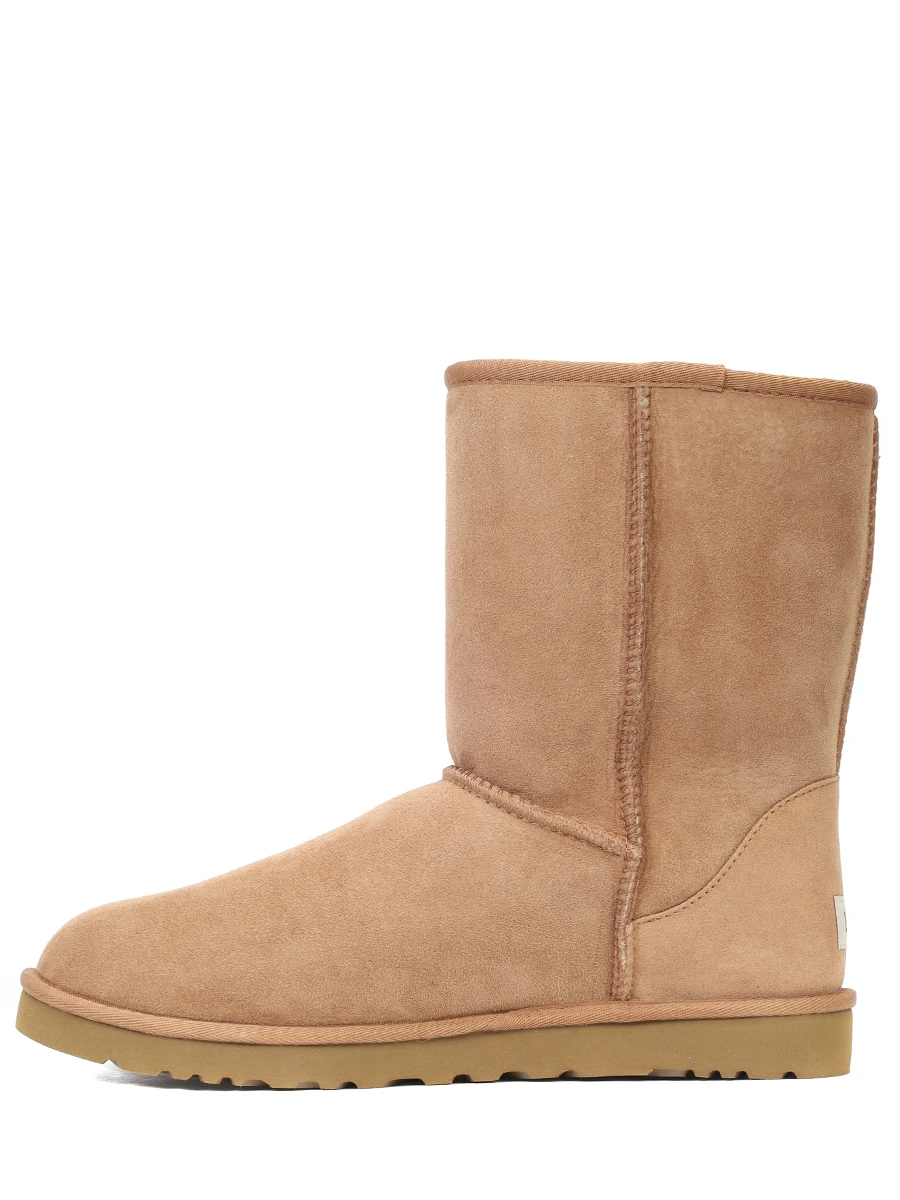 Угги замшевые на меху UGG 5800-CHE CHESTNUT Рыжий  Фото 3