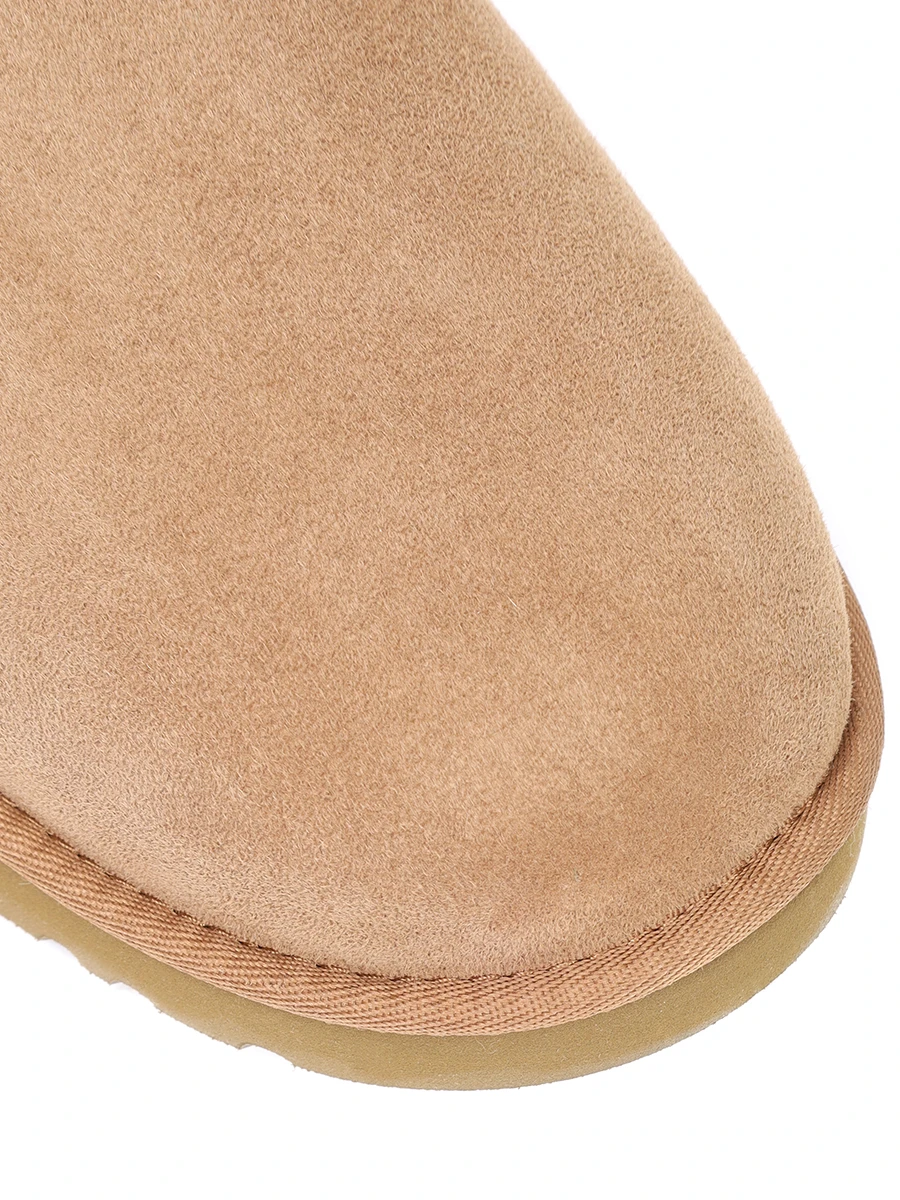 Угги замшевые на меху UGG 5800-CHE CHESTNUT Рыжий  Фото 5