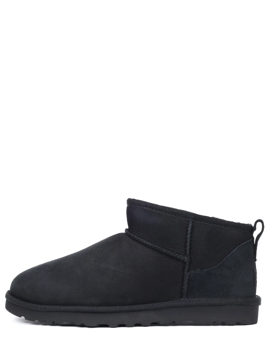 Угги замшевые на меху UGG 1137391-BLK BLACK Черный  Фото 3