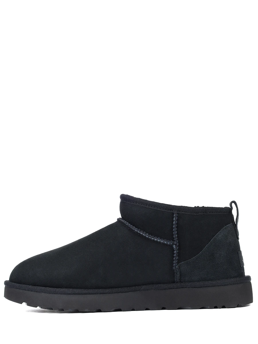 Угги замшевые на меху UGG 1116109-BLK BLACK Черный  Фото 3
