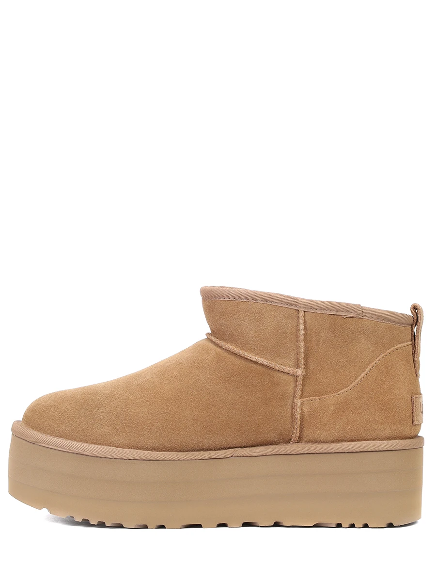 Угги замшевые на меху UGG 1135092-CHE CHESTNUT Рыжий  Фото 3