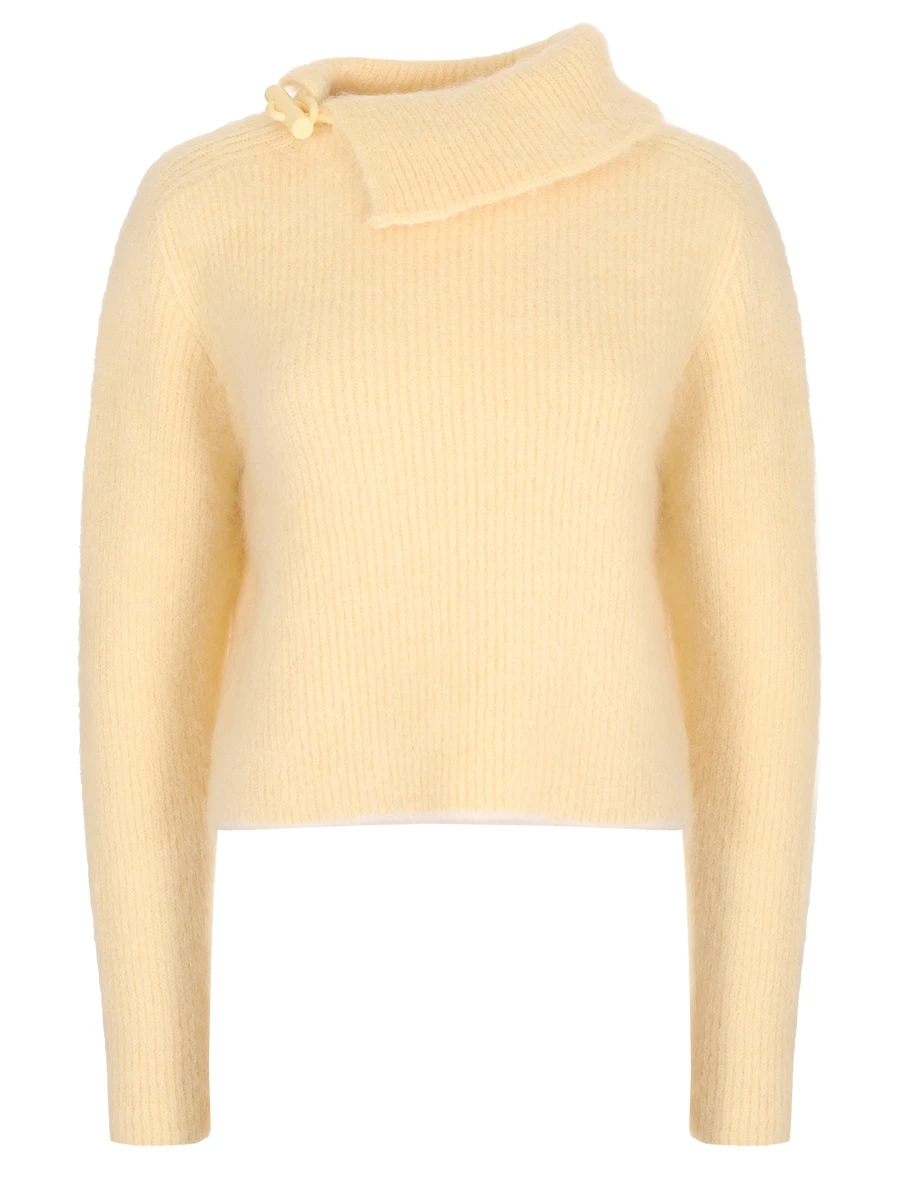 Джемпер шерстяной JACQUEMUS 243KN5452317 210 Желтый 
