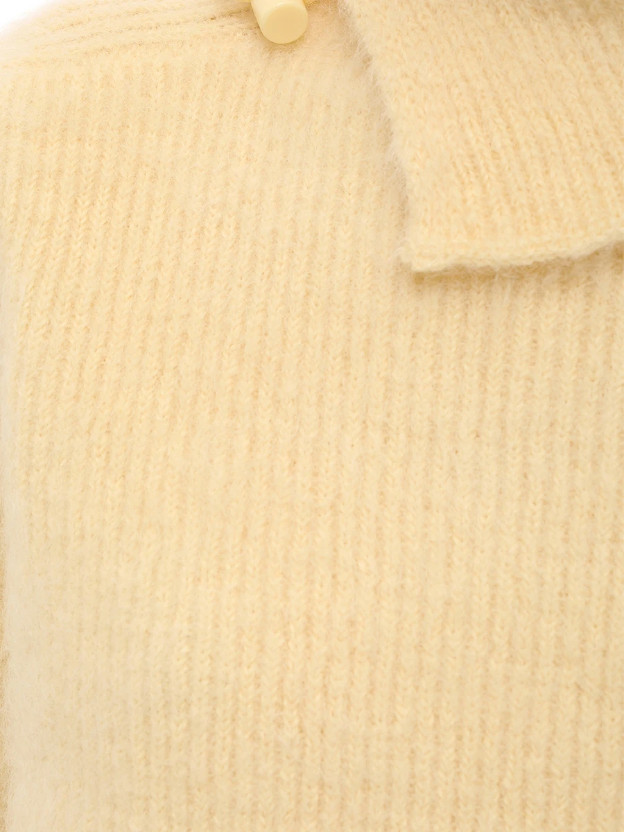 Джемпер шерстяной JACQUEMUS 243KN5452317 210 Желтый  Фото 5