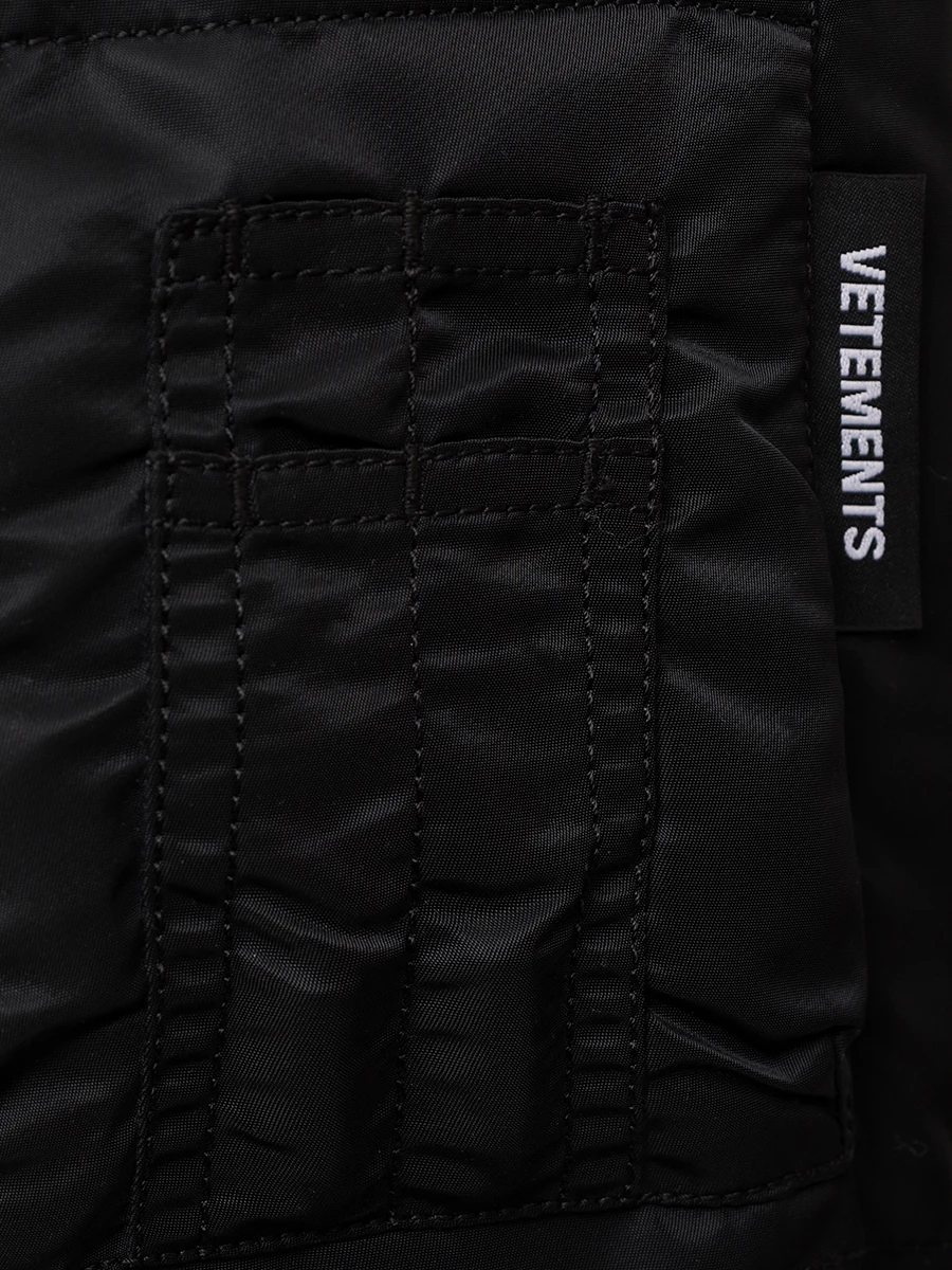 Бомбер двусторонний VETEMENTS UA65JA249B Оранжевый  Фото 7