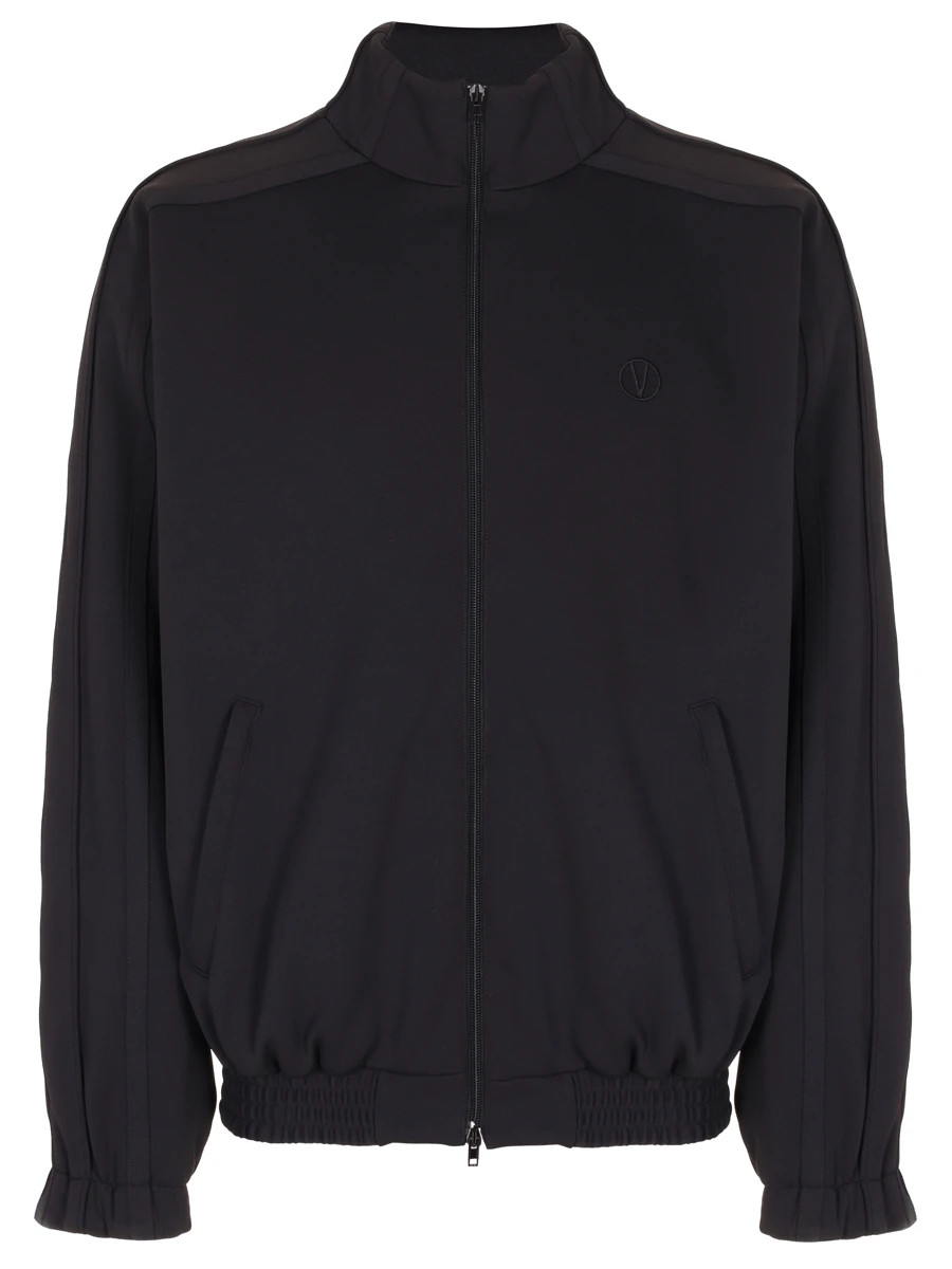 Олимпийка однотонная VETEMENTS UA65JA460B Черный 