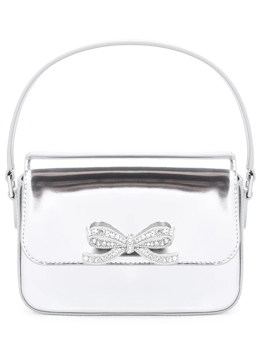 

Сумка кожаная, Серебряный, PF24-309S-SIL SILVER