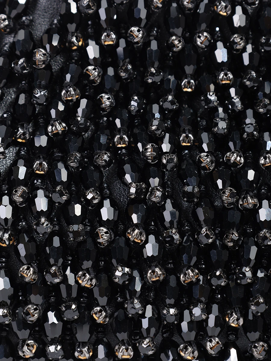 Клатч кожаный SELF-PORTRAIT PF24-321-B BLACK Черный  Фото 5