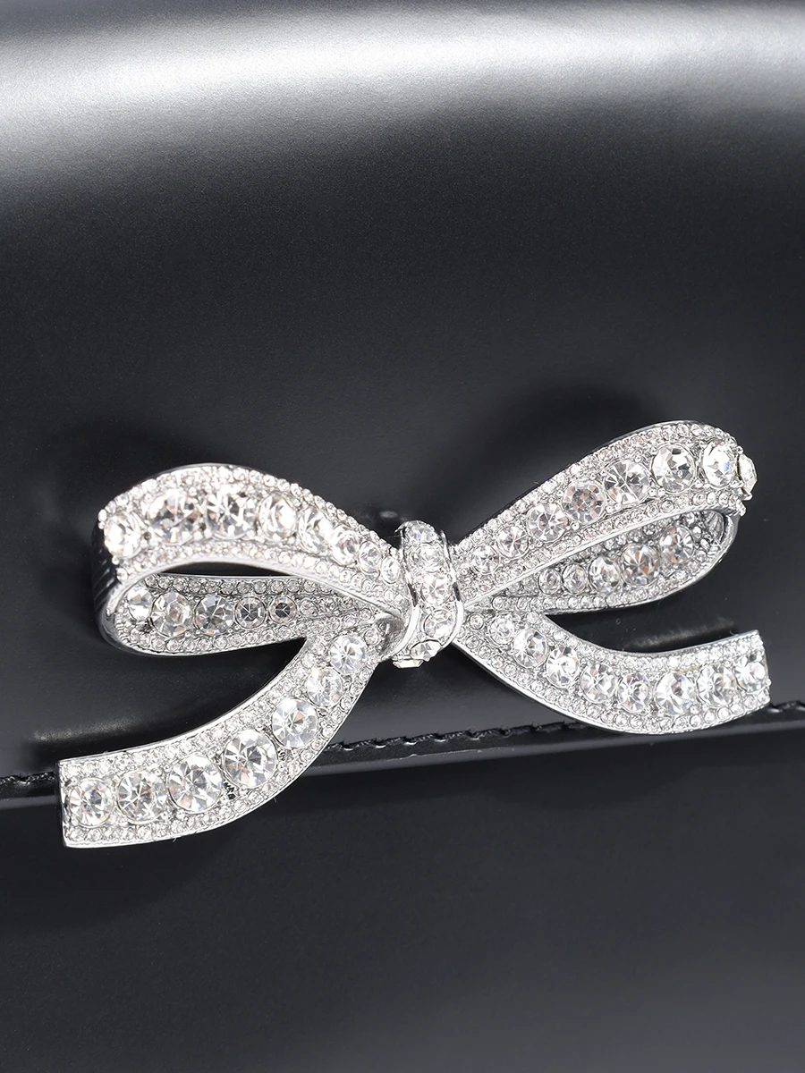 Сумка кожаная SELF-PORTRAIT PF24-309-B BLACK Черный  Фото 5