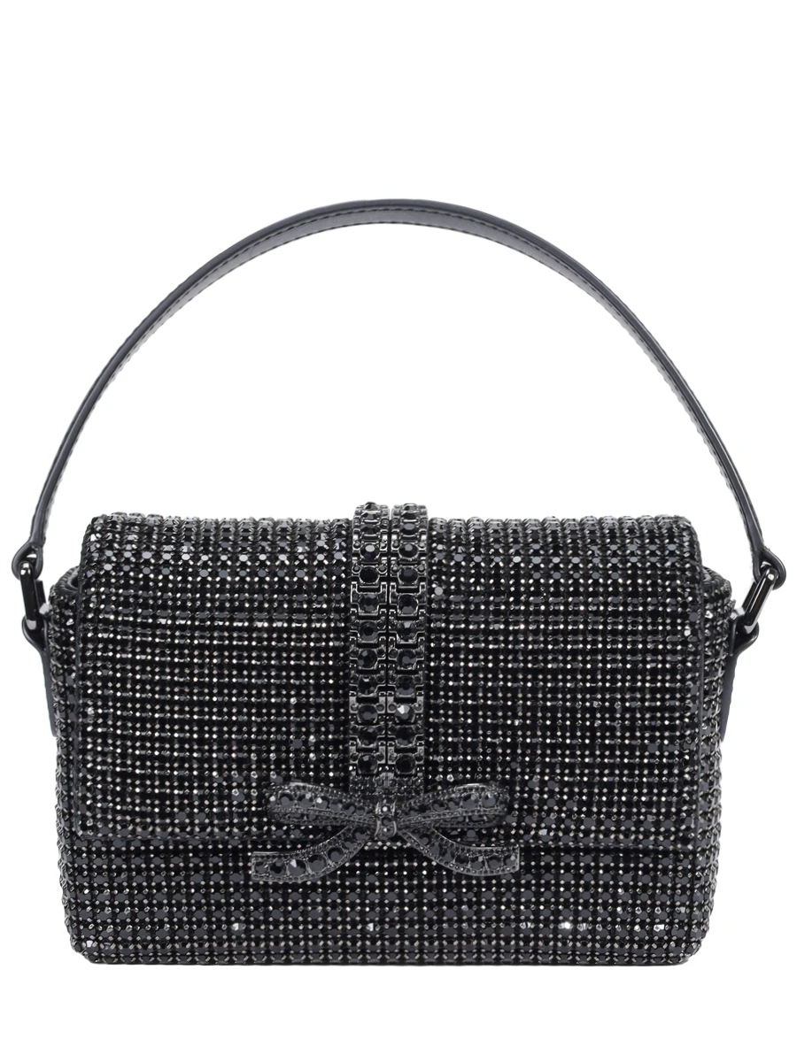 Сумка со стразами SELF-PORTRAIT PF24-311S-B BLACK Черный 