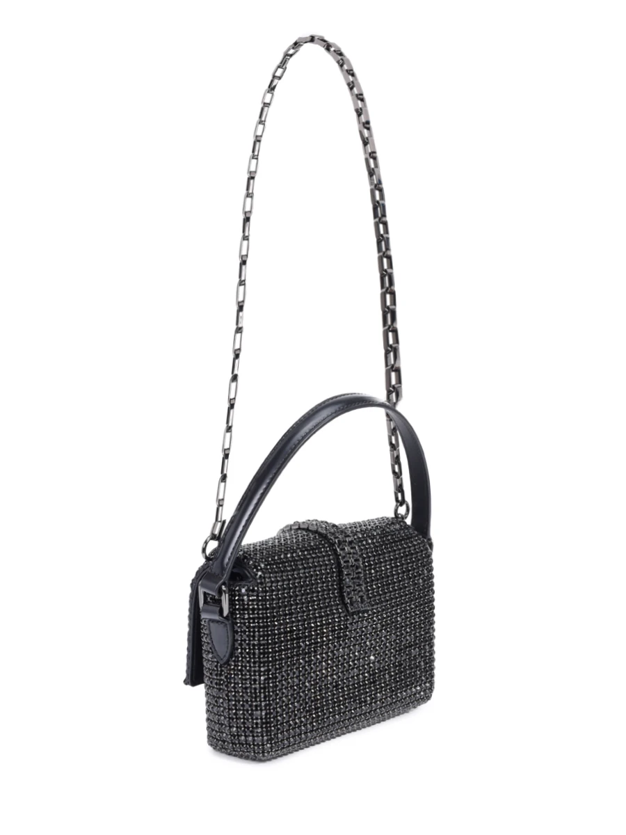 Сумка со стразами SELF-PORTRAIT PF24-311S-B BLACK Черный  Фото 3
