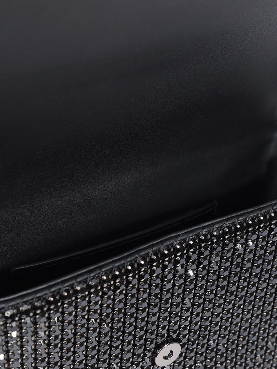 Сумка со стразами SELF-PORTRAIT PF24-311S-B BLACK Черный  Фото 4