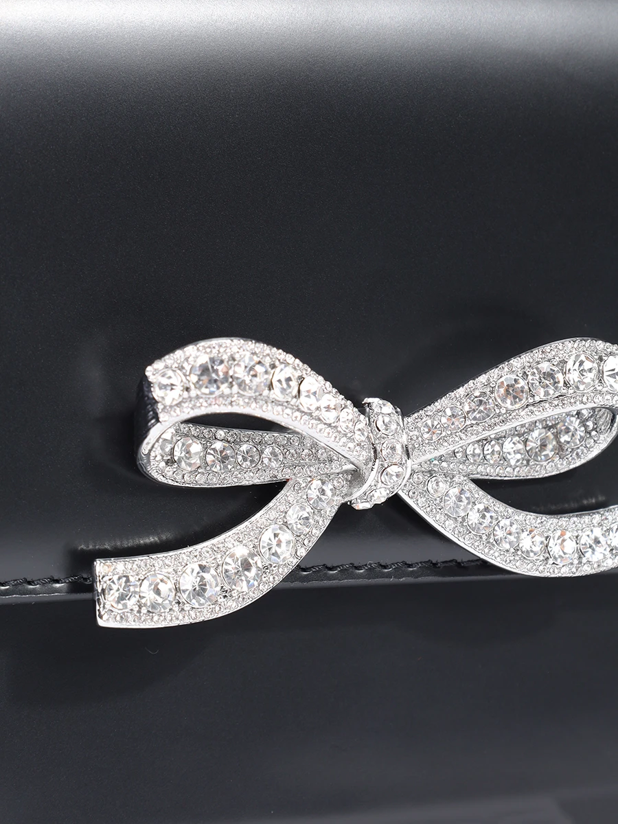 Сумка кожаная SELF-PORTRAIT PF24-309S-B BLACK Черный  Фото 5