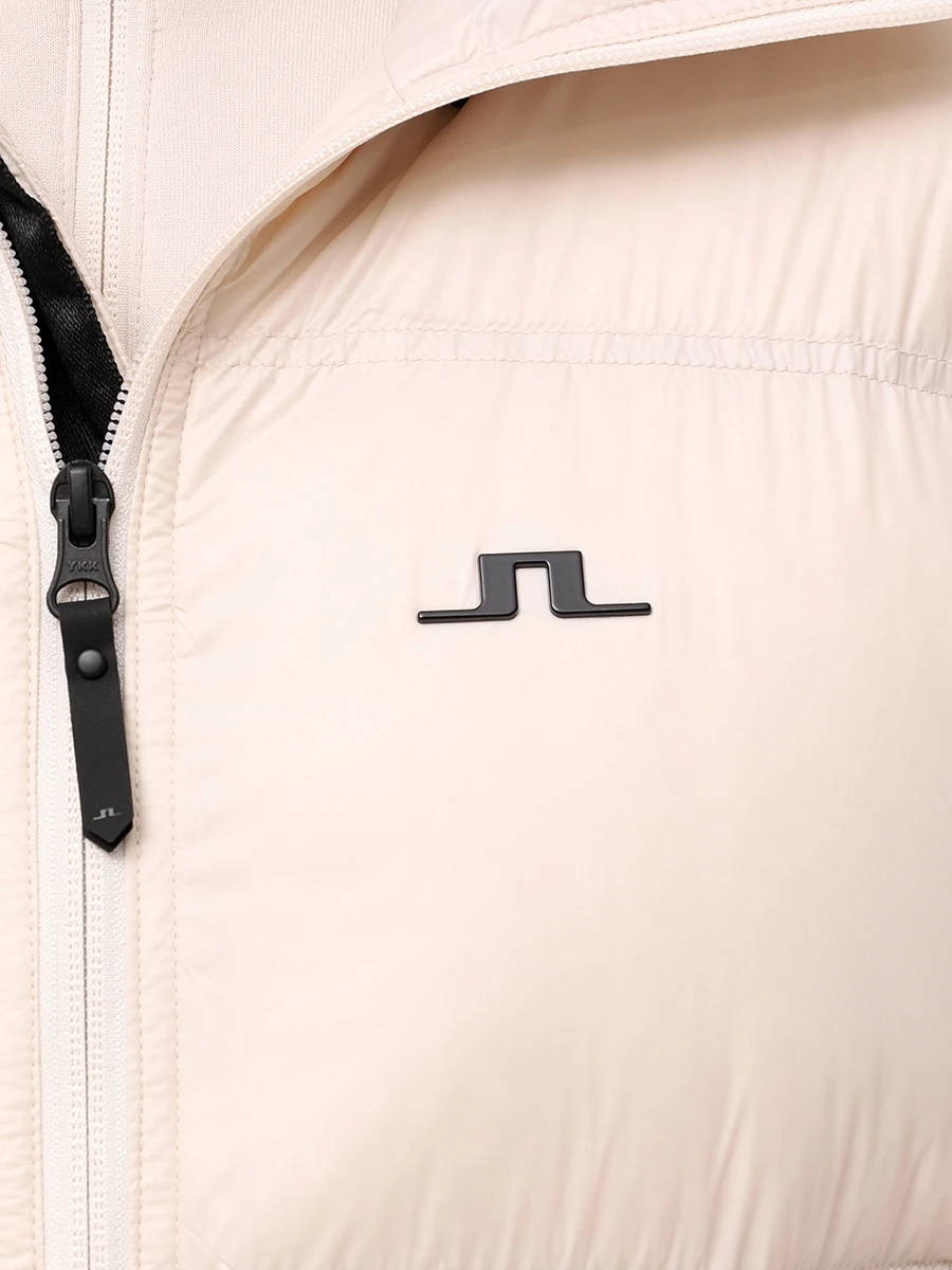 Пуховик стеганый J.LINDEBERG SWOW12795/U029 Бежевый  Фото 5