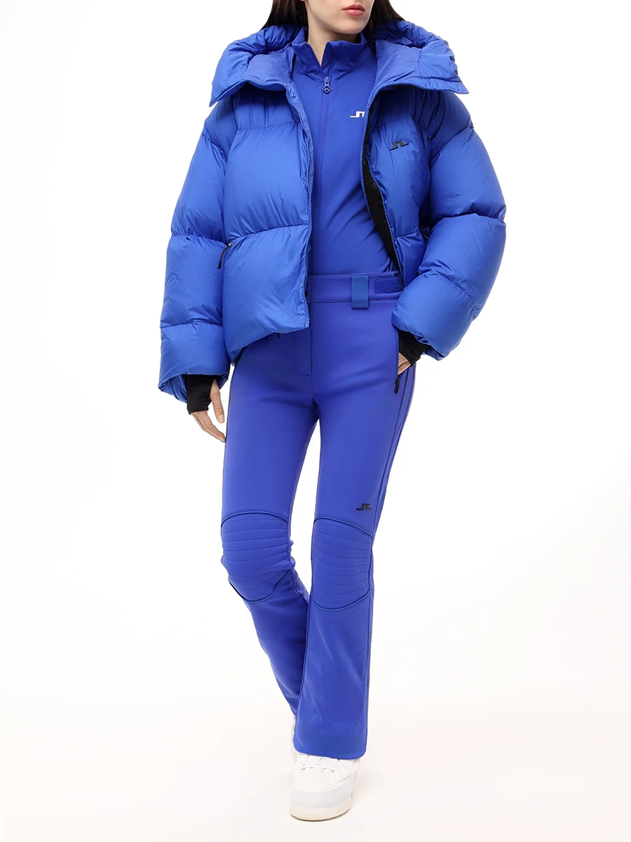 Олимпийка с логотипом J.LINDEBERG GWJS11075/0516 Белый  Фото 2