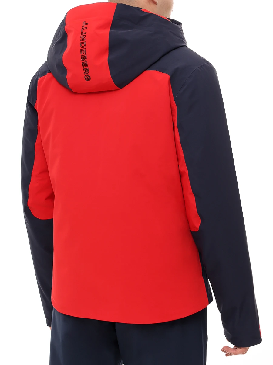 Куртка горнолыжная J.LINDEBERG SMOW11689/6855 Красный  Фото 3