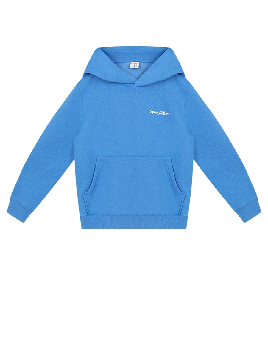 

Худи хлопковое на флисе, Синий, ST075508300BL67/3743