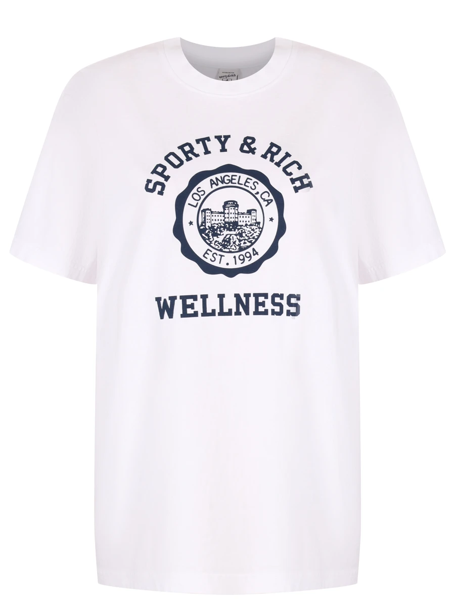 

Футболка хлопковая, Белый, TO043508033WH01/48