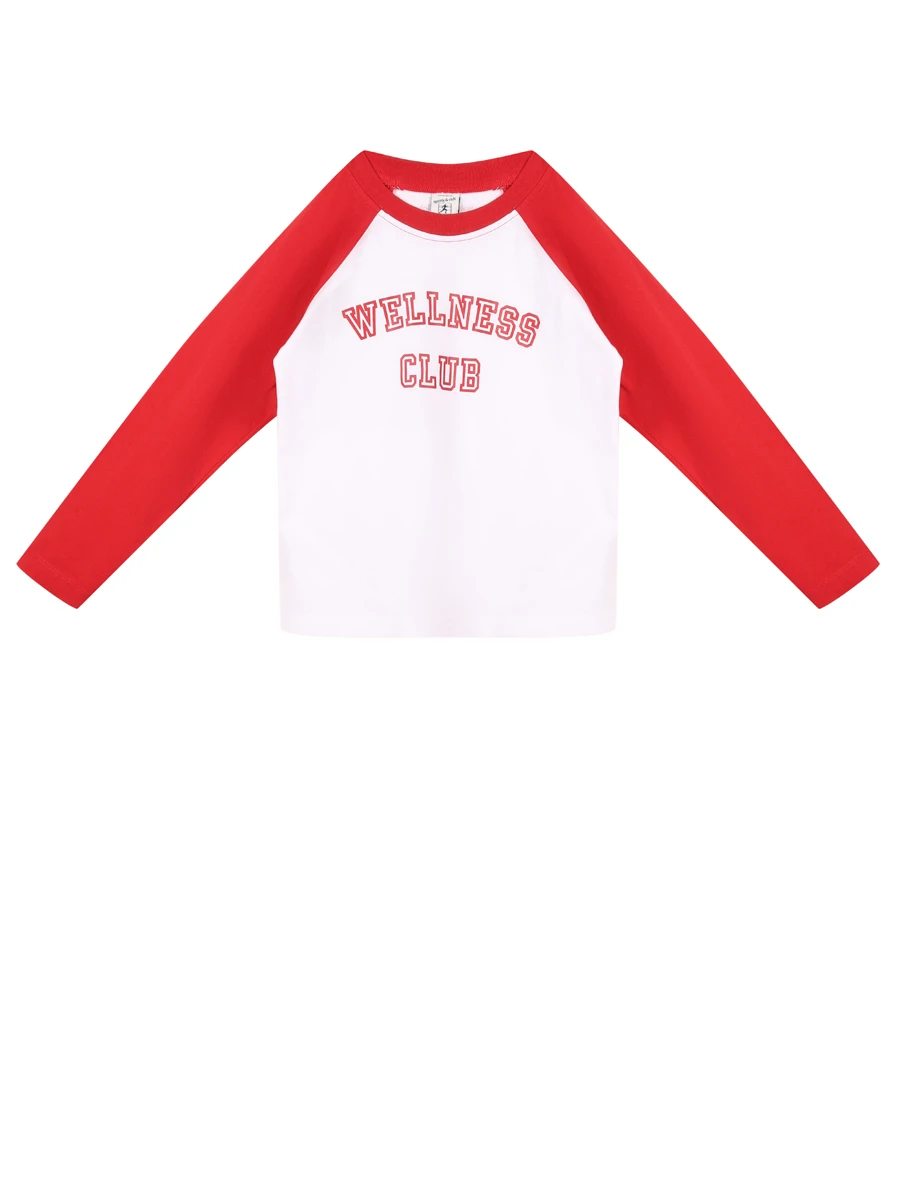 

Лонгслив хлопковый, Красный, TO054508010WH01/48