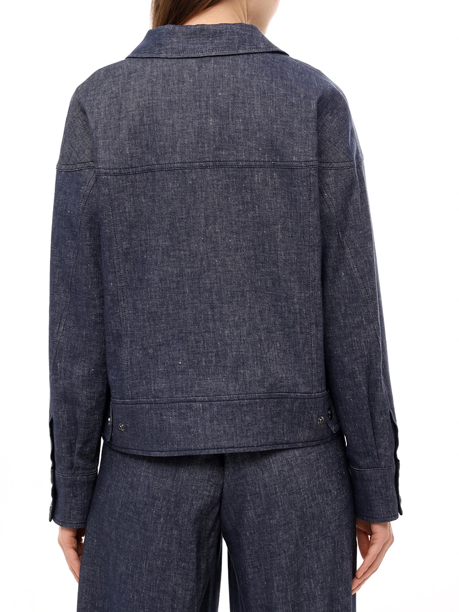 Костюм из хлопка и льна BOGNER 36669445/464 TRUDY/16409445/464 TALLY Деним  Фото 3