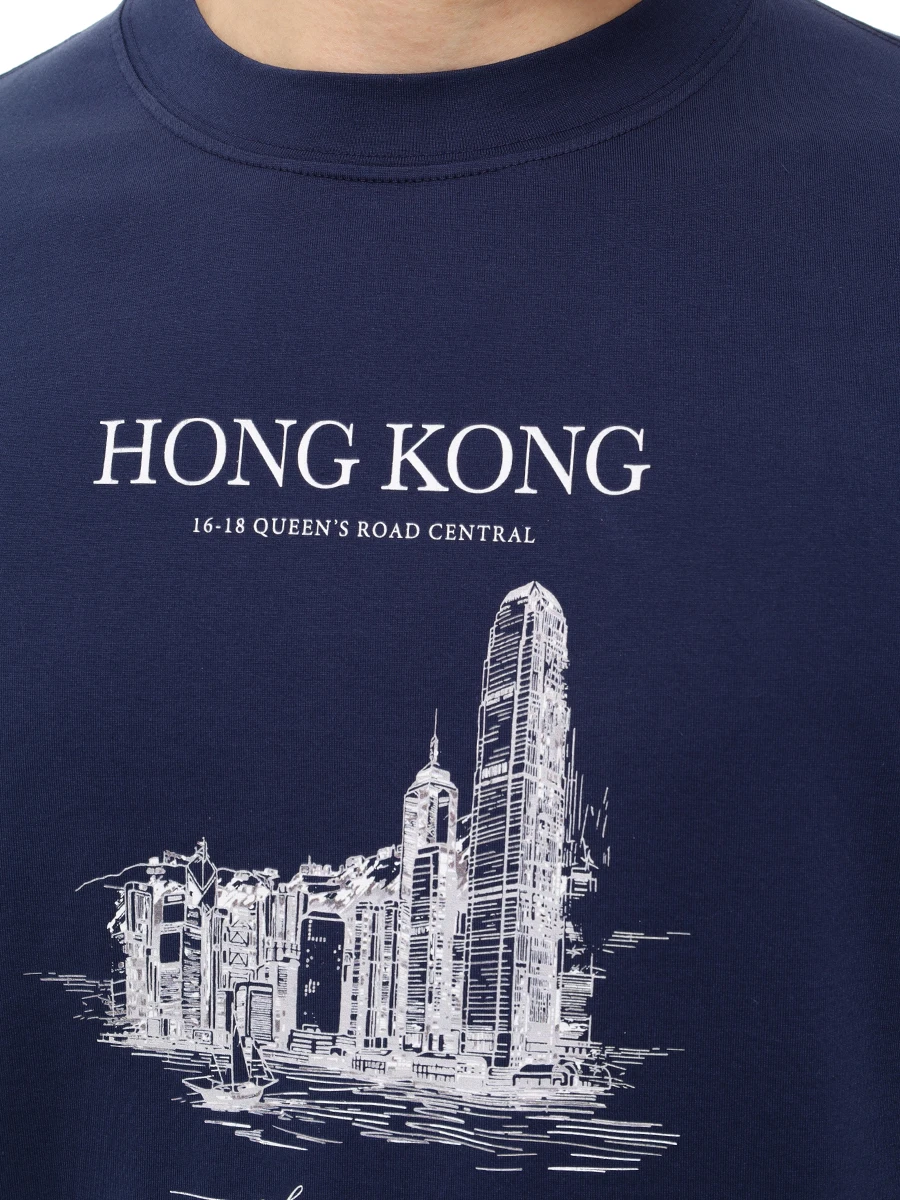 Футболка хлопковая BRUNELLO CUCINELLI M0B138458 C2443 Белый  Фото 5