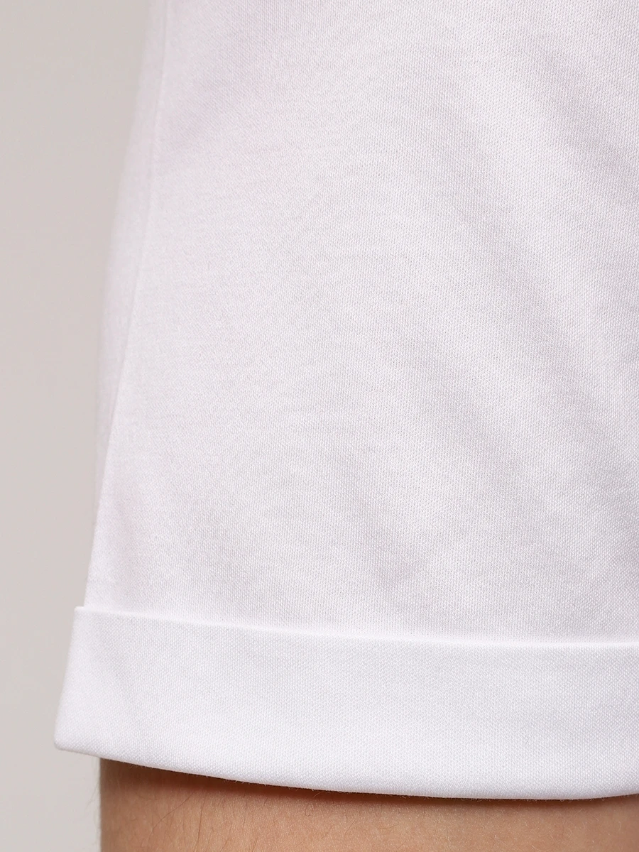 Футболка хлопковая BRUNELLO CUCINELLI M0B131396 C6159 Белый  Фото 6