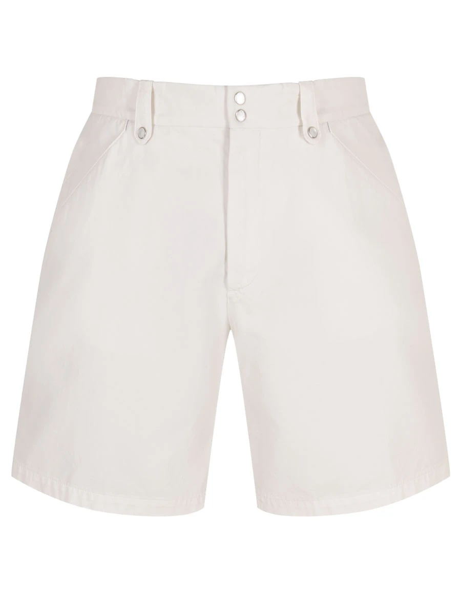 Шорты хлопковые BRUNELLO CUCINELLI M252DU0055 C6007 Белый 