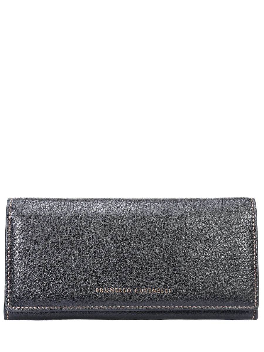 Портмоне кожаное BRUNELLO CUCINELLI MWZIU255 C101 Черный 